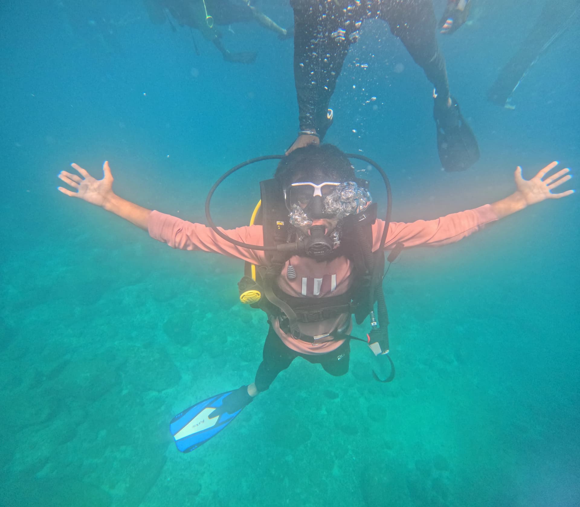 Scuba diving excursion near Murudeshwar and Netrani Island with high visibility