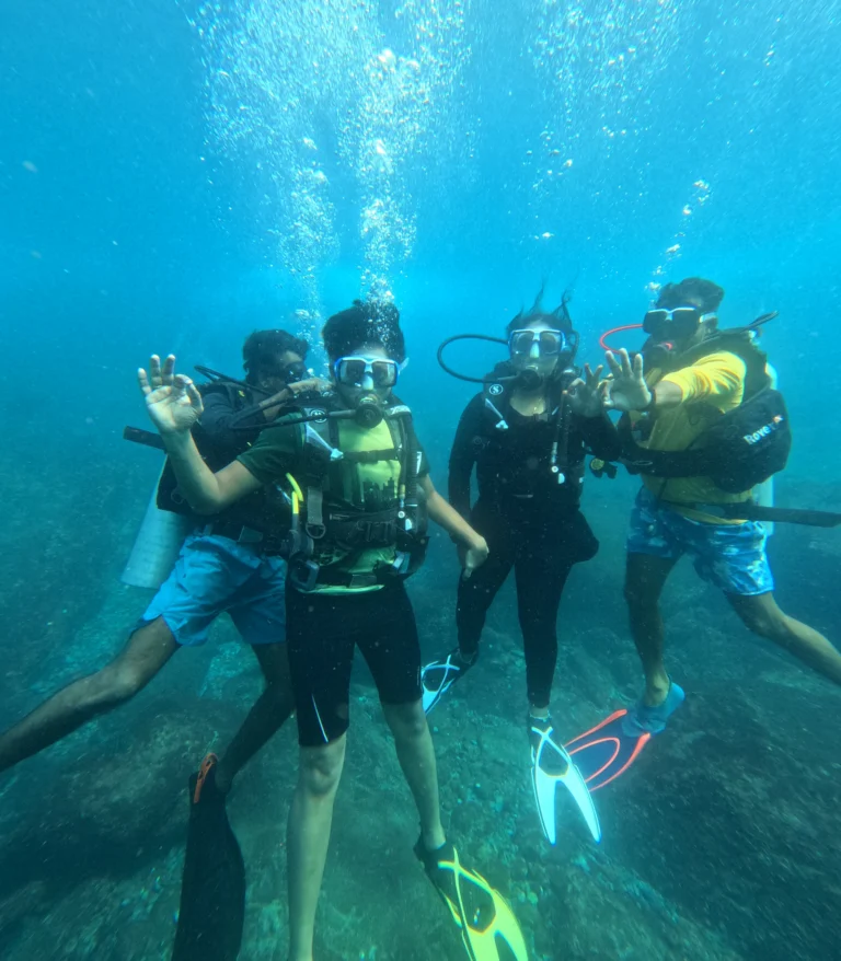 Illustrative booking scenario and actual scuba exploration photo 3